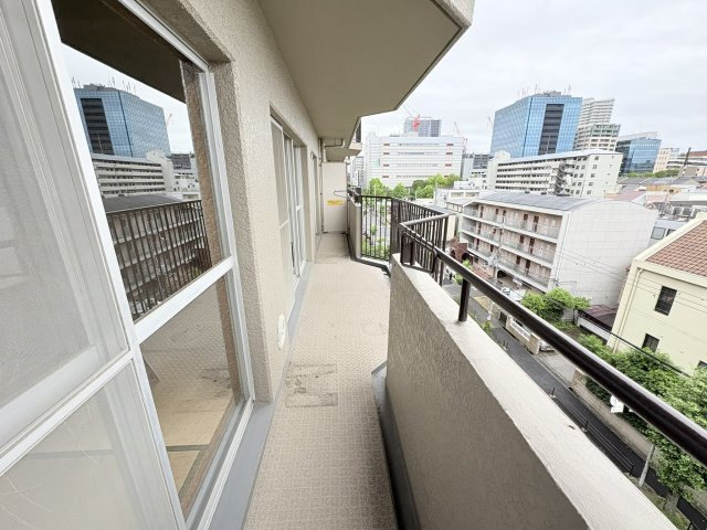 ニューセンバハイツのバルコニー|南に面したバルコニーです