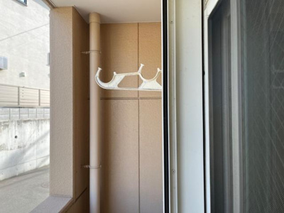 【その他】 | ひまわりハイツ | 洗濯竿かけ