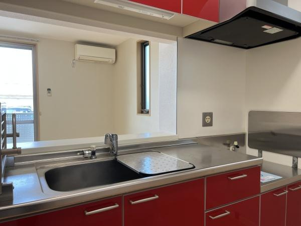 メゾンＲＹＯＳＥＮⅡ　Ｄ棟のキッチン