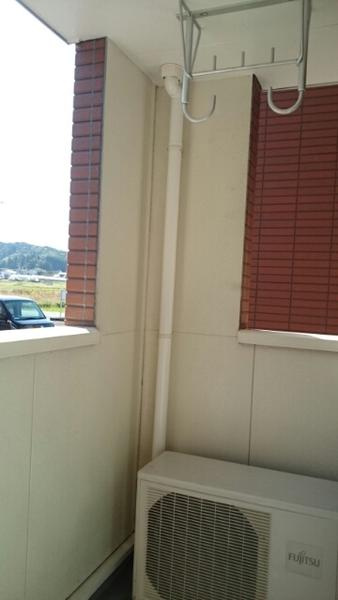 エレガントアパートメントＢのバルコニー