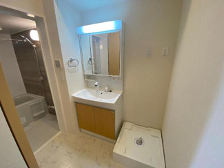 【洗面所】 | アリュール阿見 | 洗髪洗面化粧台