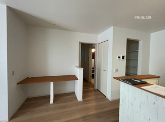 【居間・リビング】 | 【名古屋市北区柳原1丁目1501新築戸建2号棟】✨️仲介手数料無料✨️清水小学校・八王子中学校