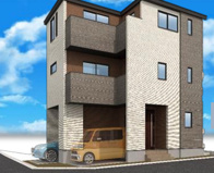 【名古屋市北区柳原1丁目1501新築戸建4号棟】✨️仲介手数料無料✨️清水小学校・八王子中学校の画像