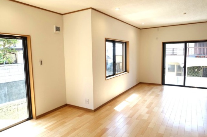 明石市朝霧台の居間・リビング