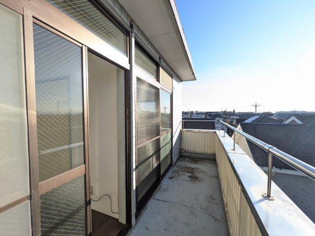光星マンションⅣのバルコニー