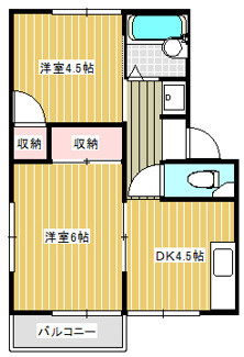 【間取り】 | MHハイツみどり野