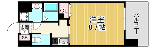 【間取り】 | フォレストグレイス関目高殿Ⅶ 