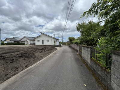 【前面道路含む現地写真】 | 三股町樺山　480万円
