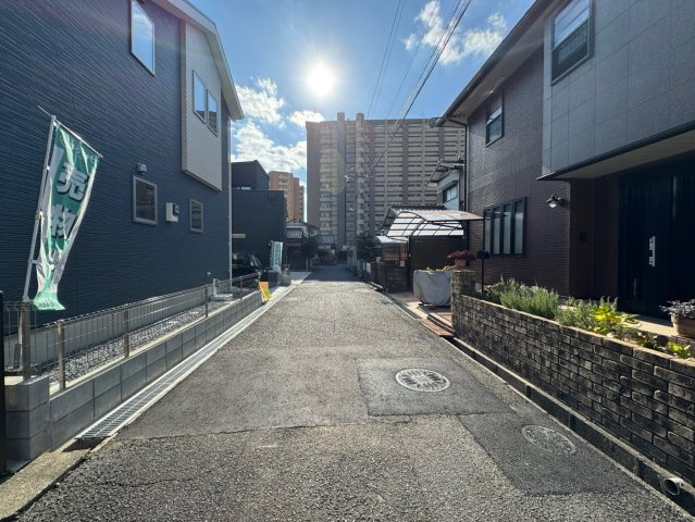 ーBloomーブルームー小倉南区津田新町1丁目2期　【小倉南区　新築戸建て】の前面道路含む現地写真|サニーサイドモール徒歩5分