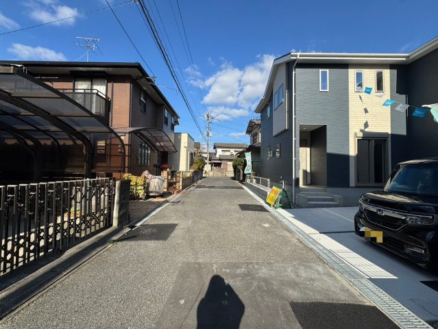 ーBloomーブルームー小倉南区津田新町1丁目2期　【小倉南区　新築戸建て】の前面道路含む現地写真|現地撮影　2026,1,9