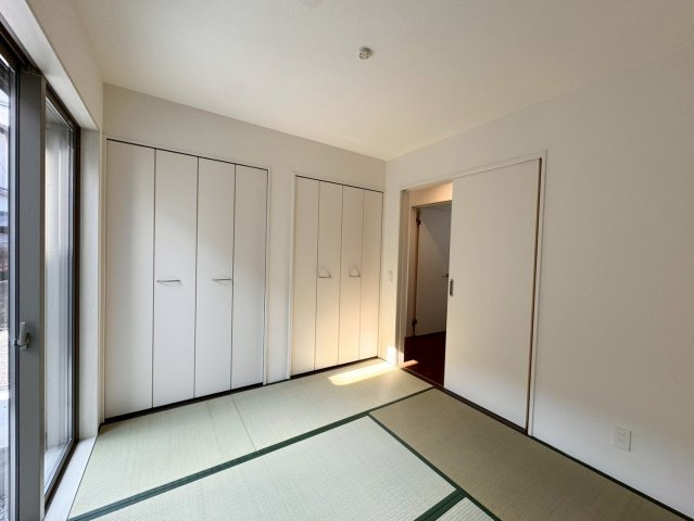 ーBloomーブルームー小倉南区津田新町1丁目2期　【小倉南区　新築戸建て】の和室|客間やお子様の遊び場に便利な4.5帖和室♪　【小倉南区　新築戸建て】