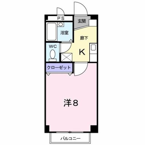 ジュネスアメリアの間取り