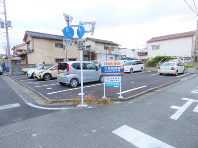 【外観】 | ダイタ相生駐車場 | 角地にあり、停めやすい駐車場です。