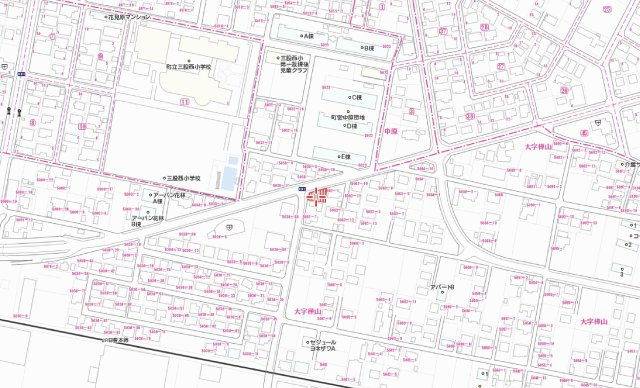 【土地図】 | 北諸県郡三股町五本松　1,130万円