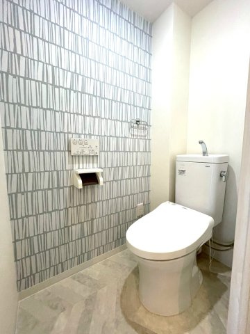 ◆リフォーム済みの美室◆４階東向き４LDK◆JR唐崎駅徒歩１０分◆シャルム大津のトイレ|トイレ