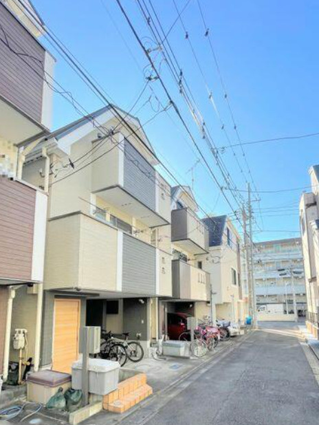 練馬区北町二丁目戸建の前面道路含む現地写真