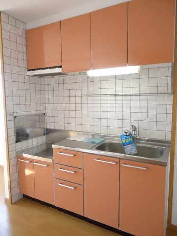 ヴィラ　ルミエ－ルＢのキッチン