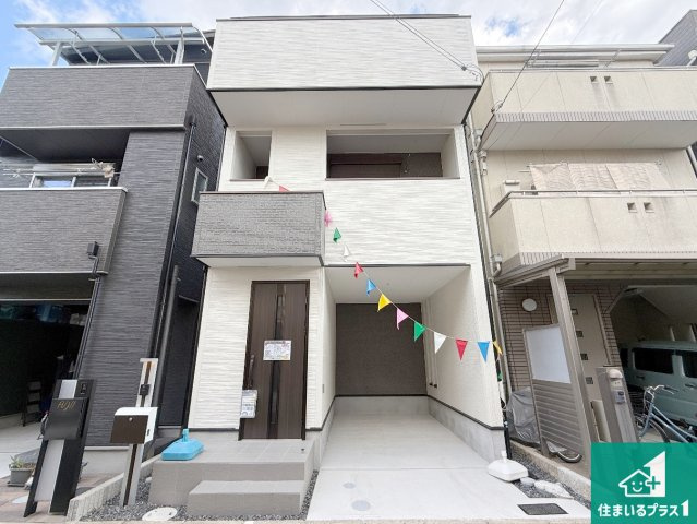 高槻市東五百住町　第7期　新築一戸建ての外観|お客様に長く安心して住んでいだだける事にこだわった家づくり！住んでからのアフターサービスにもしっかりと取り組んでいます！