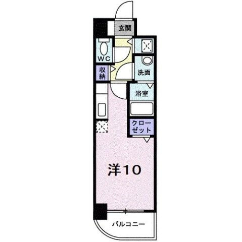 ヴァレ谷上の間取り
