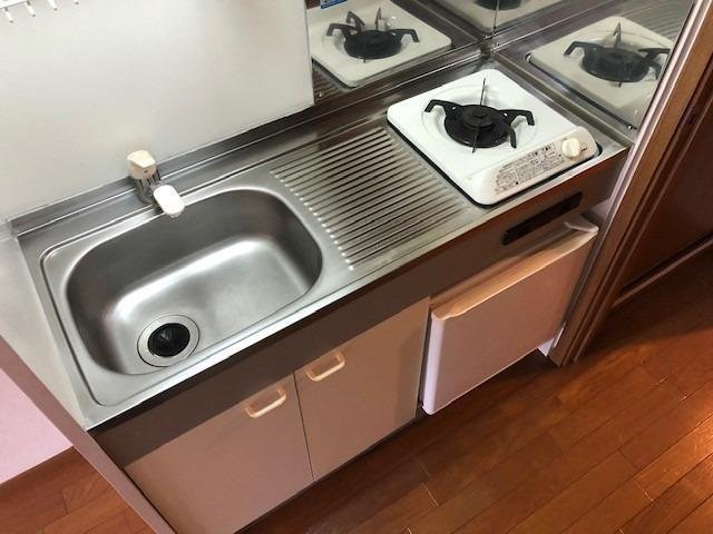 ヴァレ谷上のキッチン