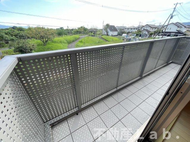 メゾンスリーゼⅢのバルコニー