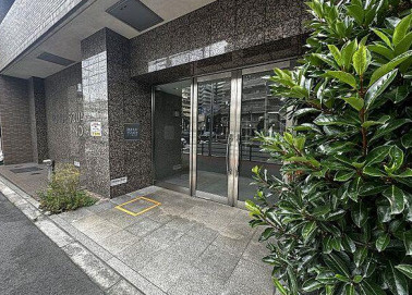 大阪市福島区海老江3丁目　１Ｋ　オーナーチェンジ物件のエントランス