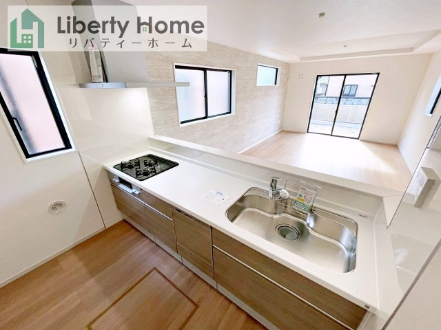 那珂市菅谷11期　新築戸建のキッチン