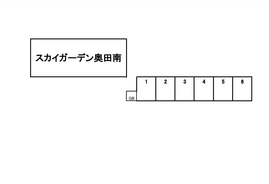 スカイガーデン奥田南の区画図