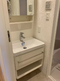 大阪市中央区南久宝寺町１丁目の賃貸マンションの洗面所