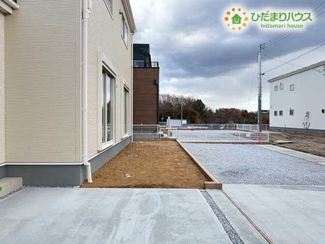 寄居町露梨子　新築一戸建て　リーブルガーデン　02の庭|お庭スペースが確保されています！日当たりの良いお庭でガーデニングや家庭菜園を始めてみてはいかがでしょうか？充実した毎日をおくれます(^^♪	