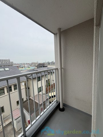 グリーンヒルズ本厚木のバルコニー