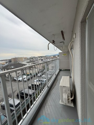 グリーンヒルズ本厚木のバルコニー