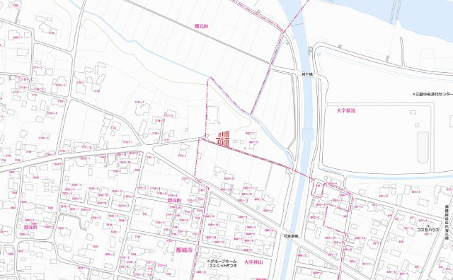 【土地図】 | 北諸県郡三股町蓼池　250万円