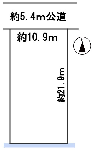 ６５０１３　岐阜市永楽町１丁目土地の区画図