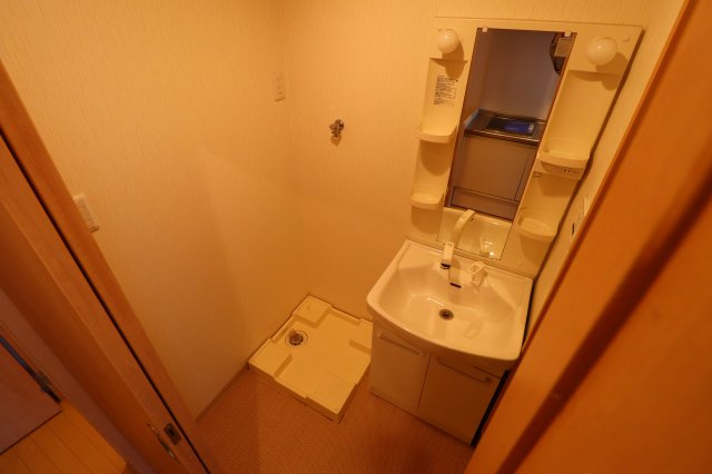 アジュールメゾン十条の洗面所|洗髪洗面台です！