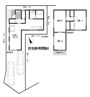 【参考プラン】 | 所沢市荒幡 | 住宅参考間取り
