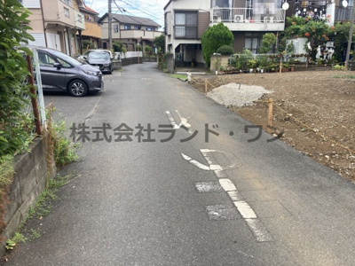 【前面道路含む現地写真】 | 所沢市荒幡