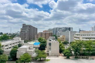 【展望】 | ここからは空が遠くまで見える。紺碧、曇天、茜色。