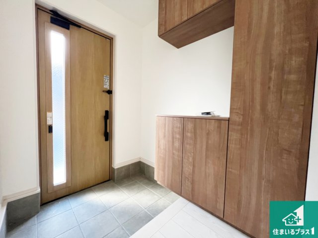 東大阪市豊浦町　第1期　新築一戸建ての外観|周辺は落ち着いた街並みの住宅地！子育てがしやすい住環境です！まだ未完成ですが、現地でしかわからない事もございます。是非一度ご覧ください。