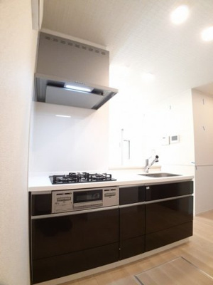 【キッチン】 | フレスコ・パッソⅡ | きれいなキッチンです