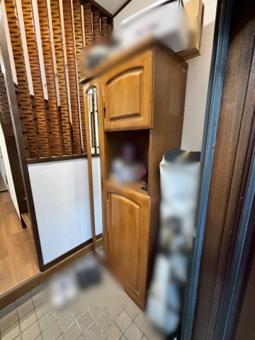 泉佐野市羽倉崎二丁目テラスハウスの玄関