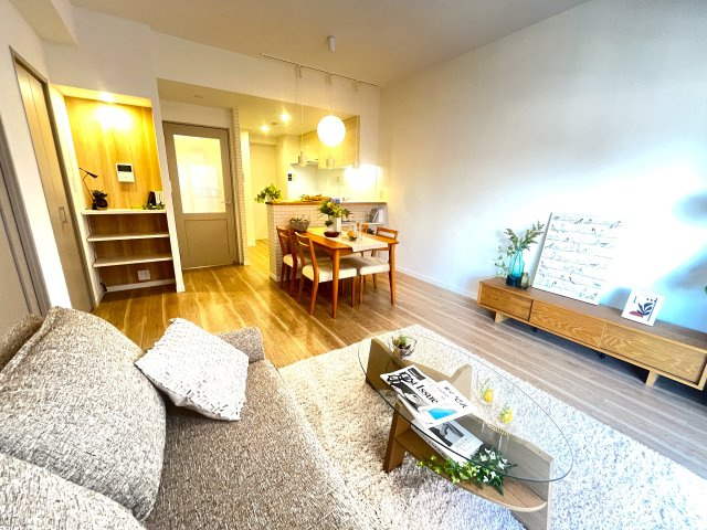 コープ東薬院の居間・リビング