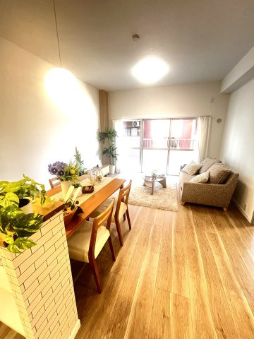 コープ東薬院の居間・リビング