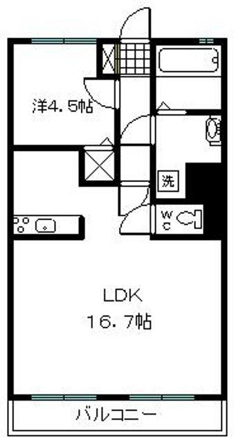 ウィッシュ・ヴィーガの間取り