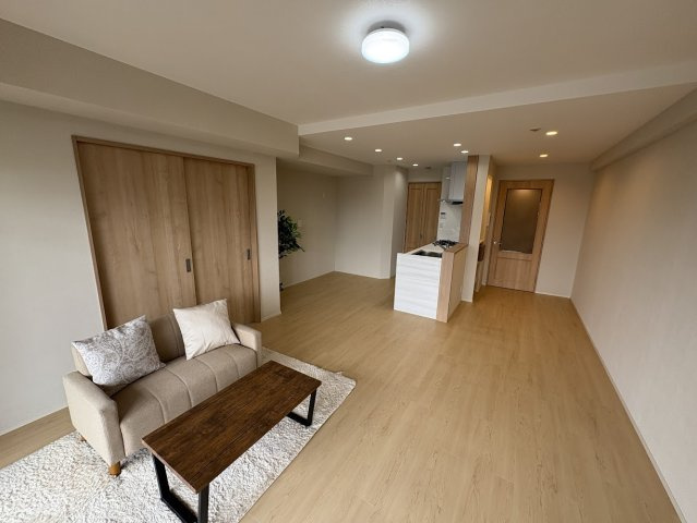 リビオ上野芝ガーデンズの居間・リビング|おしゃれなリビングです