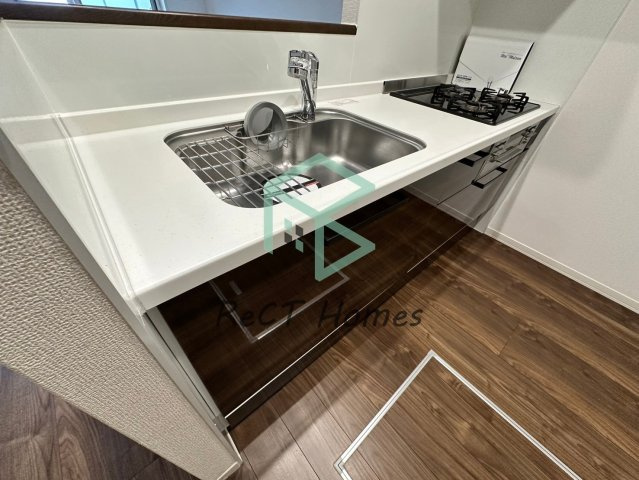 姫路市安田２丁目の賃貸マンションのキッチン