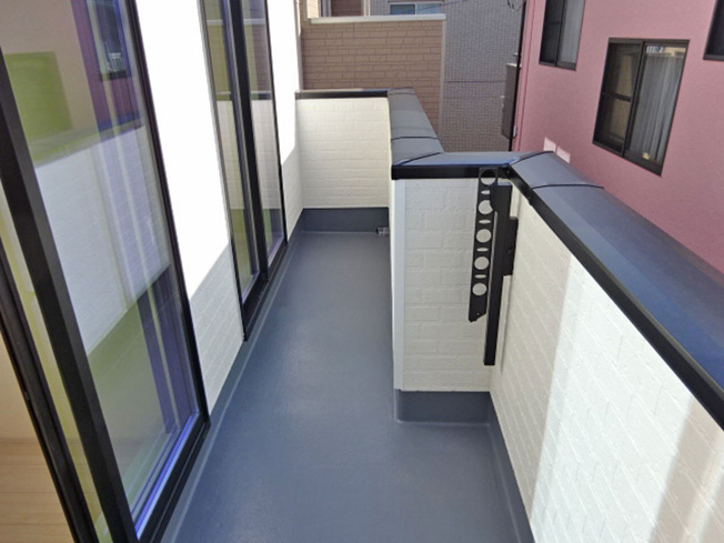 【バルコニー】 | 函南町仁田35番 新築建売分譲住宅 建物＋土地 TW05772 | 函南町仁田A号棟　バルコニー ※令和8年1月29日撮影写真