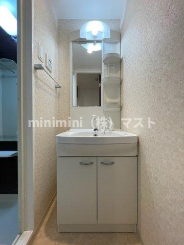 ラグゼ難波南の洗面所
