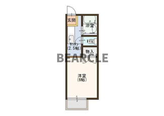 【間取り】 | ハイツシティ丹波橋A棟