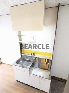 【キッチン】 | ハイツシティ丹波橋A棟 | キッチンでお料理をお楽しみください